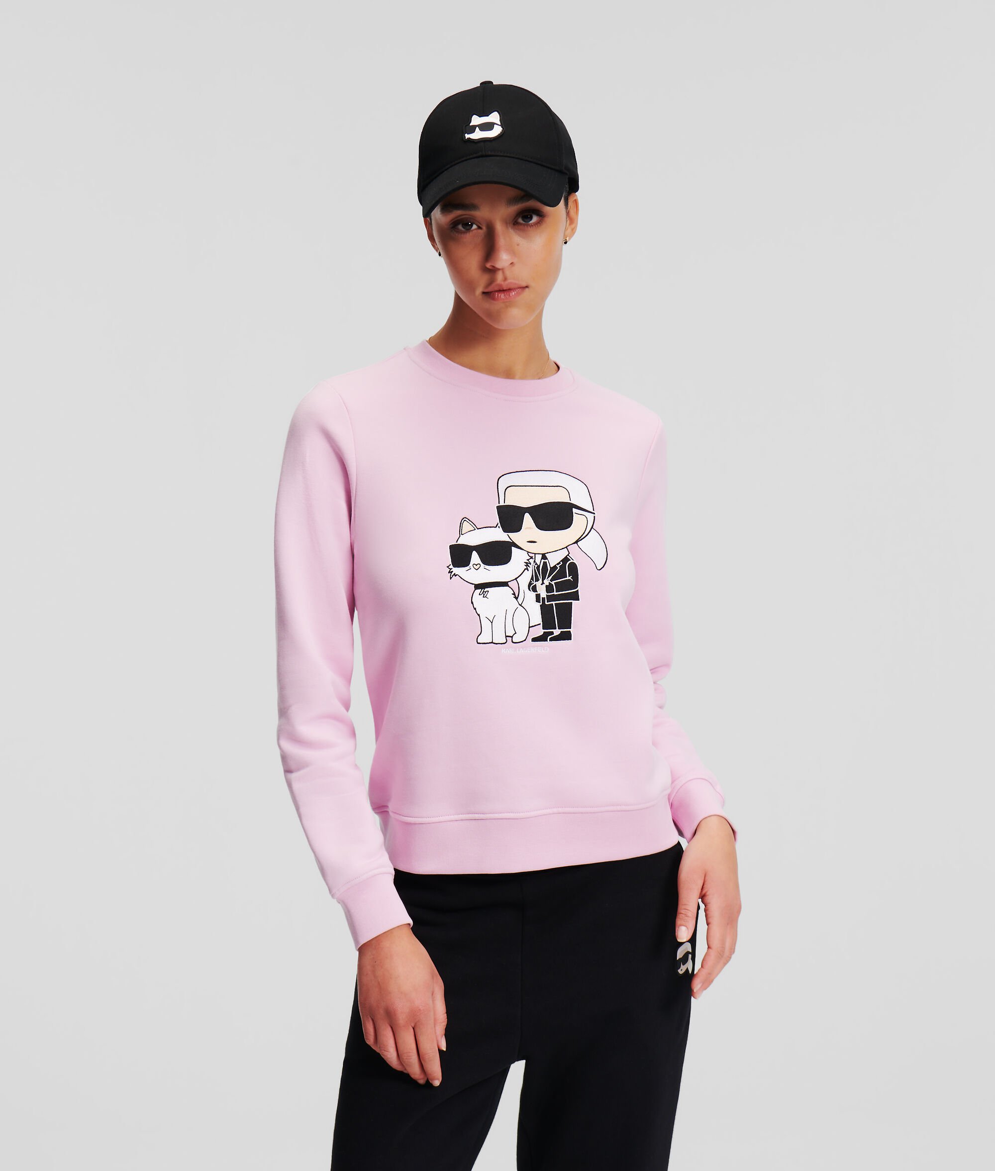 (image for) Unique KARL IKONIK KARL & CHOUPETTE SWEATSHIRT